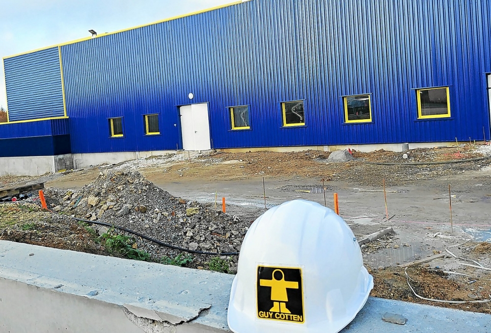 Nouvelle usine Guy Cotten à Tregunc (29) : 4.500m²